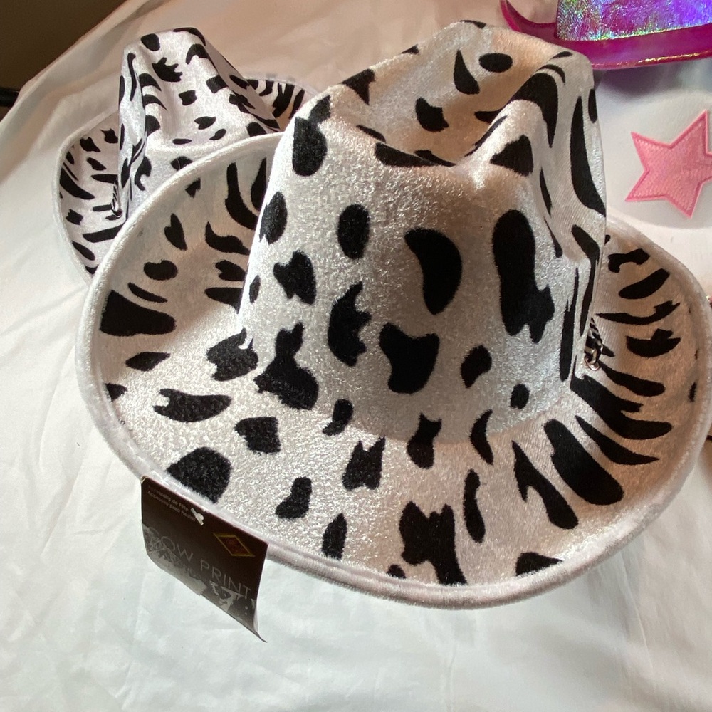 Colorful Cowboy Hat Collection for parties 6 total - Picture 6 of 11